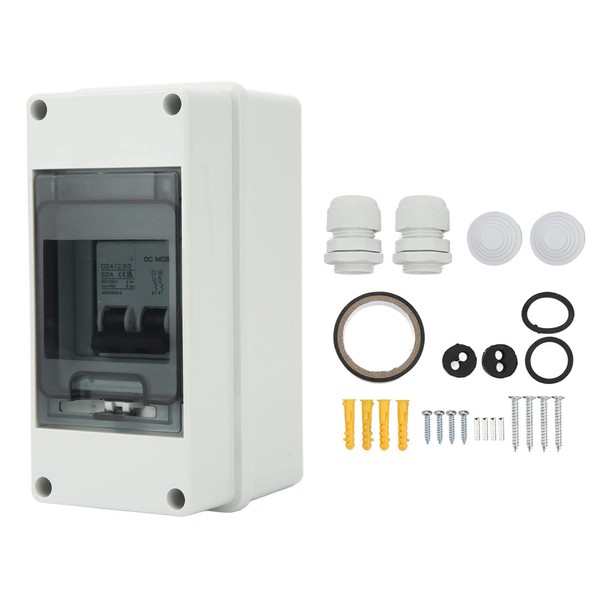 DC Miniature Circuit Breaker, 2 Pole 32 Amp Isolator for