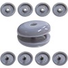 5 Sets Universal Fit Seatbelt Stopper Kit, Snap-on Seat Belt