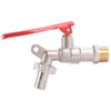 Home Tap, Akozon Brass Thread Tap Lockable Tap Home Outdoor