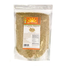 Whole Cumin Seed, Organic, USDA (1 Pound), Best Tasting, Flavorful Cumin or Jeera seeds from Buy Wellness Organics