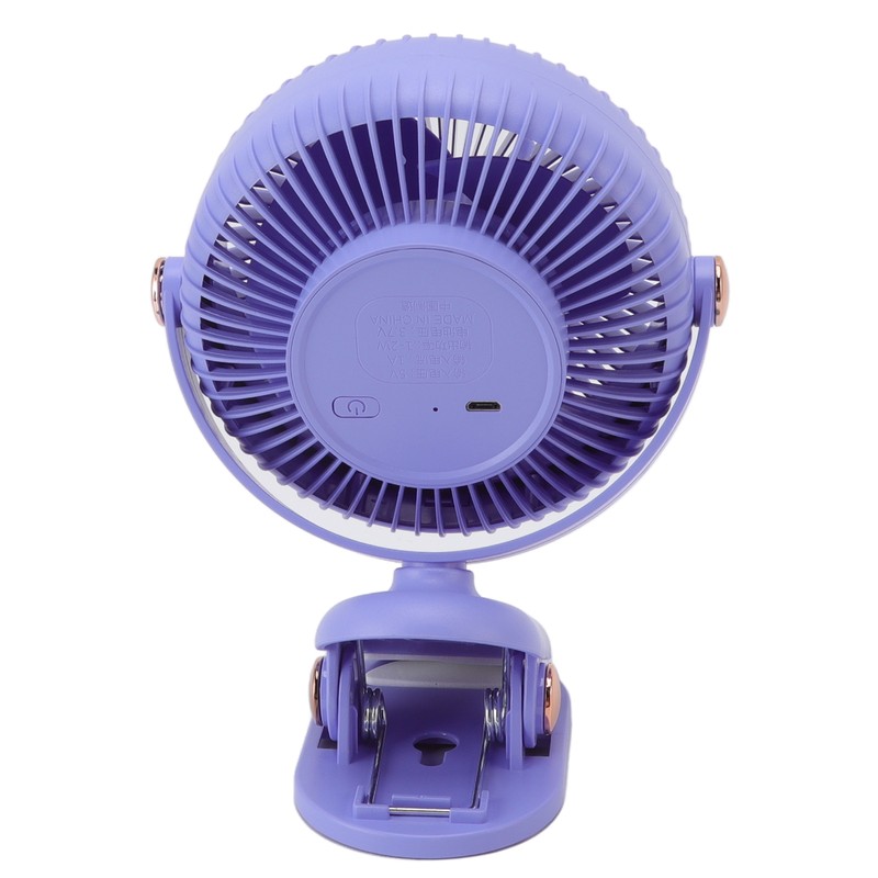 Desk Clip On Fan 3 Wind Speed Safe Design Compact
