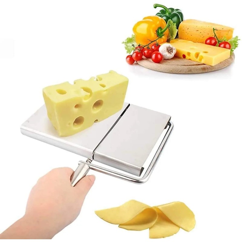 Cheese Slicer & Cheese Cutter | Stainless Steel Cheese Slicer|