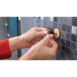 Tesa 593220000001 Chrome-Plated Metal Hook