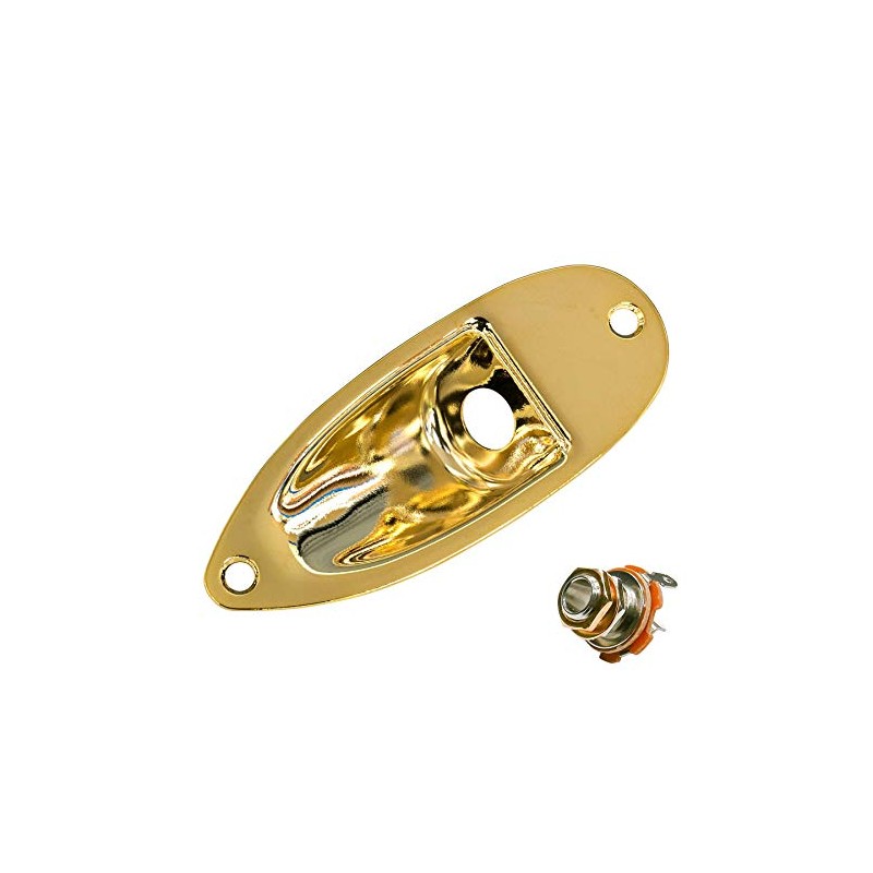 Northwest Guitars Stratocaster Compatible Jack Plate & 1/4 Mono Output