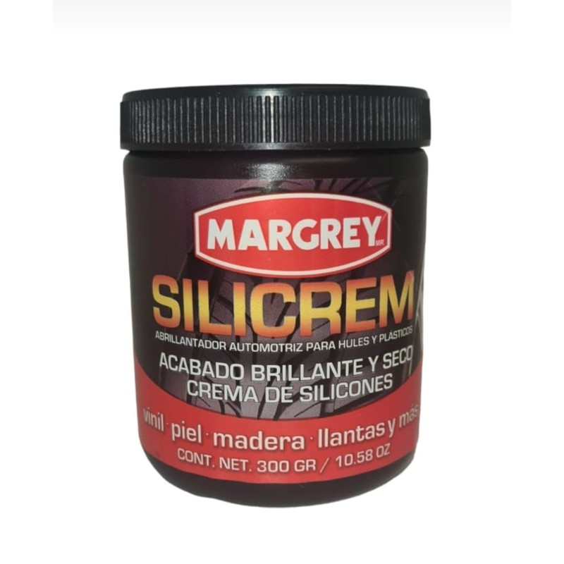 Margrey Abrillantador Automotriz para Plasticos, Piel y Hules