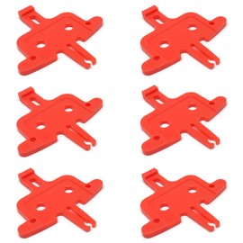 ALEOED 6 Pieces Bicycle Brake Pad Spacer Hydraulic Disc Brake Spreader Instert Tool Parts for Shimano Mountain Road Bike MTBF