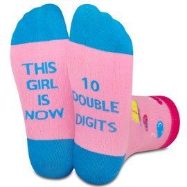 Jeasona Gifts for 10 Year Olds Girls Birthday Socks 10 Year Old Gifts for Girls for Birthday Clothes Cool Presents for 10 Year Olds Girl Birthday Happy 10th Birthday Gifts for Girls