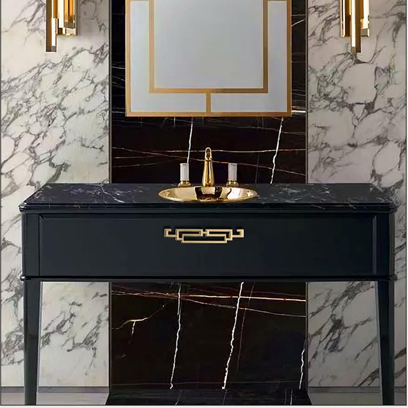 LFWATAXY 4PCS Chinese Style Cabinet Pull Handles, Drawer Pulls, Closet