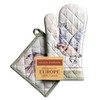 Maison d' Hermine Spring/Summer Set with Oven Gloves and Pot