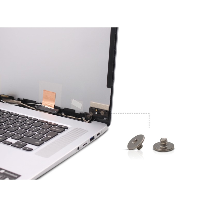 Laptop Top Lid Hinge Screws – 4 Pack 2.5mm x