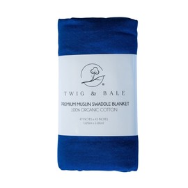 TWIG & BALE South Carolina Palmetto State Flag Muslin Baby Blanket