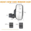 KEEPDSGN UTV Side Mirrors 1.75" & 2" Bar For John