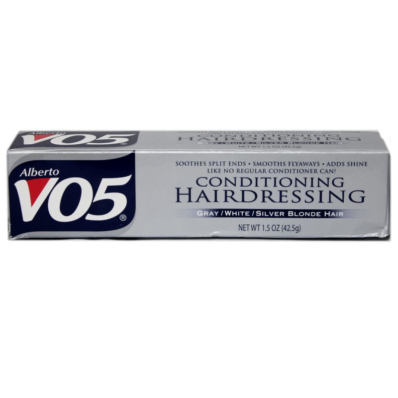 Alberto VO5 Conditioning Hairdressing for Gray, White, Silver Blonde Hair,