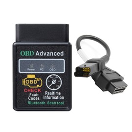 ELM327 V1.5 con cables OBD-2 para Ducati Mini OBDⅡ escáner E-F-I Motobike herramienta de diagnóstico de fallas OBD Protocolo