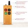 Imoumou Remote Control 4 Channels RF Wireless Remote Control Switch