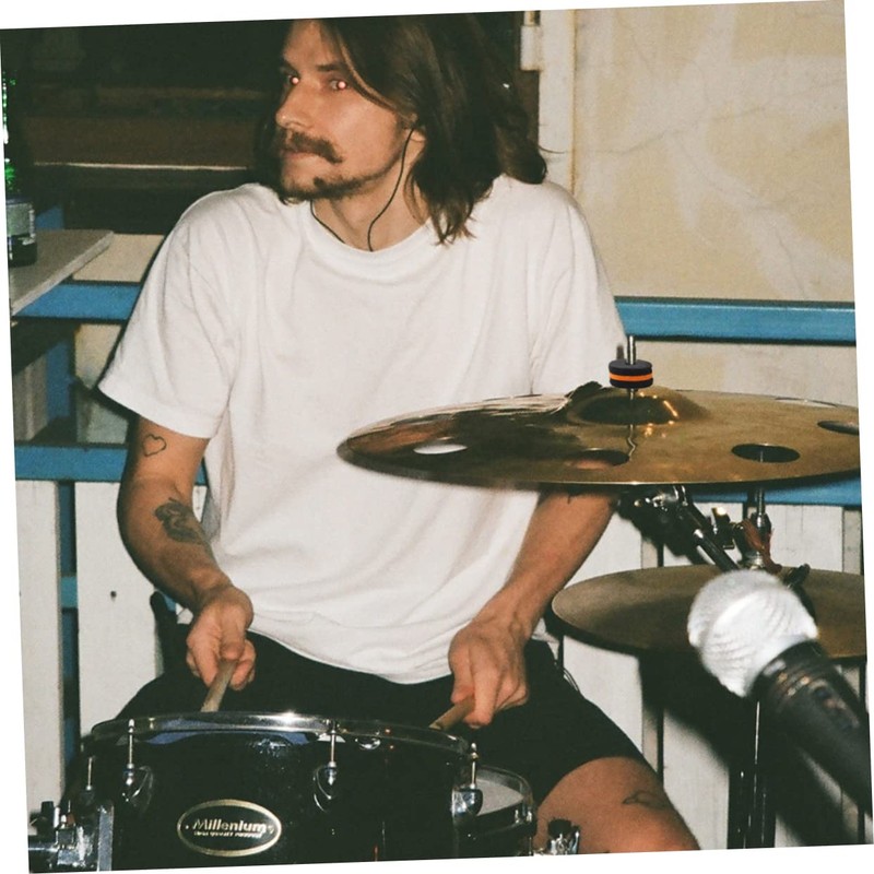 FUNOMOCYA Drum Set Pad 10 Pcs Cymbal Felt Pads Durable