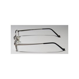 SmartClip 253 Mens/Womens Designer Full-Rim Shape Sunglass Lens Clip-Ons Flexible Hinges Eyeglasses/Eye Glasses (43-16-125, Gray)