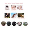 (Lily) - Quanchen Shower Cap for Women Long Hair,Reusable Elastic