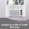BJADE'S Window Air Conditioner Side Insulation Foam Panels,Summer and Winter
