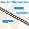 EOPOAYI 25H Drive Chain 126 Links for Razor MX350 MX400