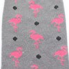 Cuff Mania Pink Flamingo Men's Socks, Funny, Funny, Unique, Comic,