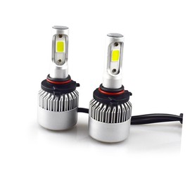 FUNOMOCYA 2Pcs LED Headlight Bulb Low Beam High Beam Compatible with Vehicles Powerful LED Chip for Stable Illumination Easy Installation Overheating