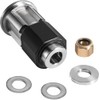 Meruzue Flo-Torq SSR Hub Kit for Mercury 1.25" Prop Shaft,