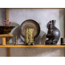 Zushi (No. 2 gold plated/24k gold)_Buddha Statue Takaoka Copperware