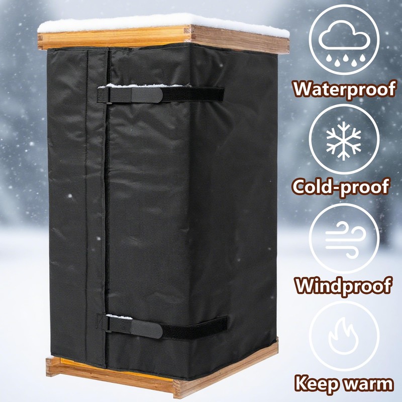 8 and 10 Frame Winter Bee Hive Wrap, 2 Deep