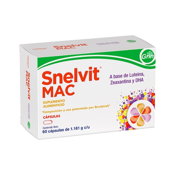 Snelvit Mac Oftlmico Con 60 Cpsulas - Producto Original de