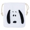 Snoopy (Drawstring Bag) Die-Cut Drawstring Pouch Peanuts