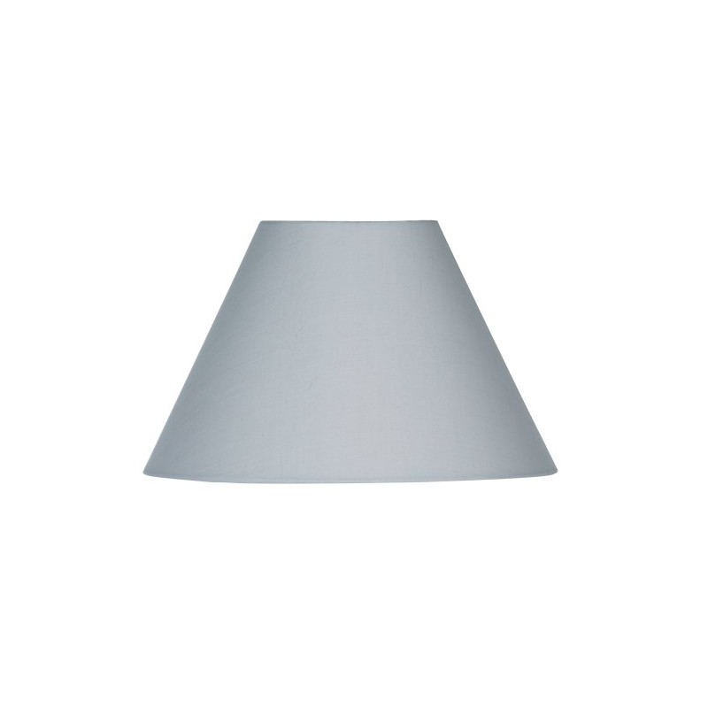 Soft Grey Cotton Coolie Shade