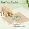 MIZOK Puppy Pads Small 22x22 Pee Pads for Dogs ECO