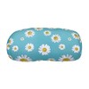 Bookishbunny Microbead Cylinder Bolster Roll Pillow 13" x 7" (TealDaisy)