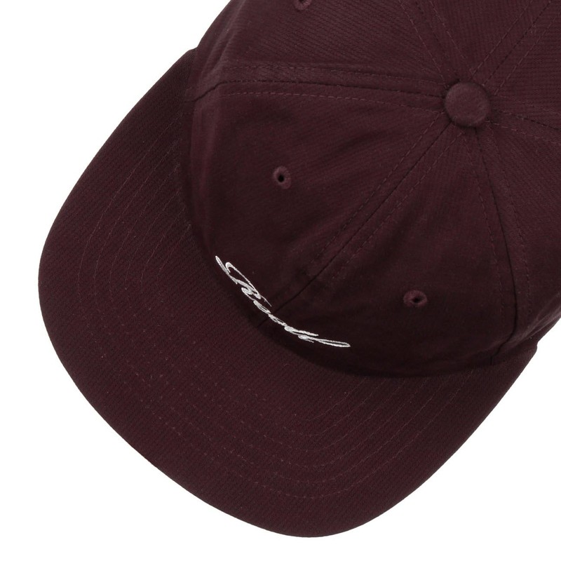 Reell Low Pitch Cap for Men and Women, bedford eggplant