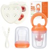 Ominilove Baby Fruit Feeder & Popsicle Molds Tray Combo, New