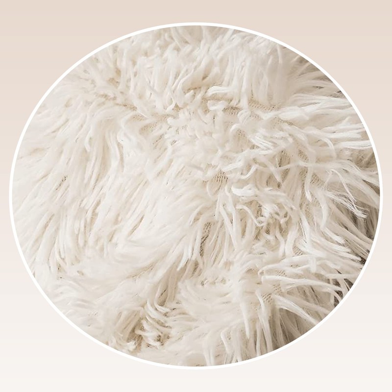 EXQUIZIT HOME Luxury Super Soft HUG & SNUG Fluffy Fur