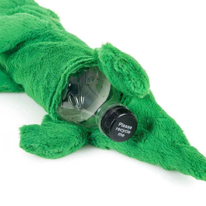 Petface Planet Carlos the Crocodile Eco Friendly Plush Dog Toy