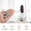 60 PCS Curtain Hook Clips, Stainless Steel Metal Clips, Curtain