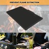 ECOTRIC 36" Griddle Cover Lid Powder Coated Black Aluminum Compatible