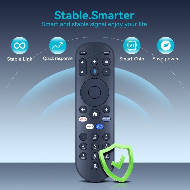 ZWP MG3-R34010 / 297107 Replacement for Xumo TV Remote Control,
