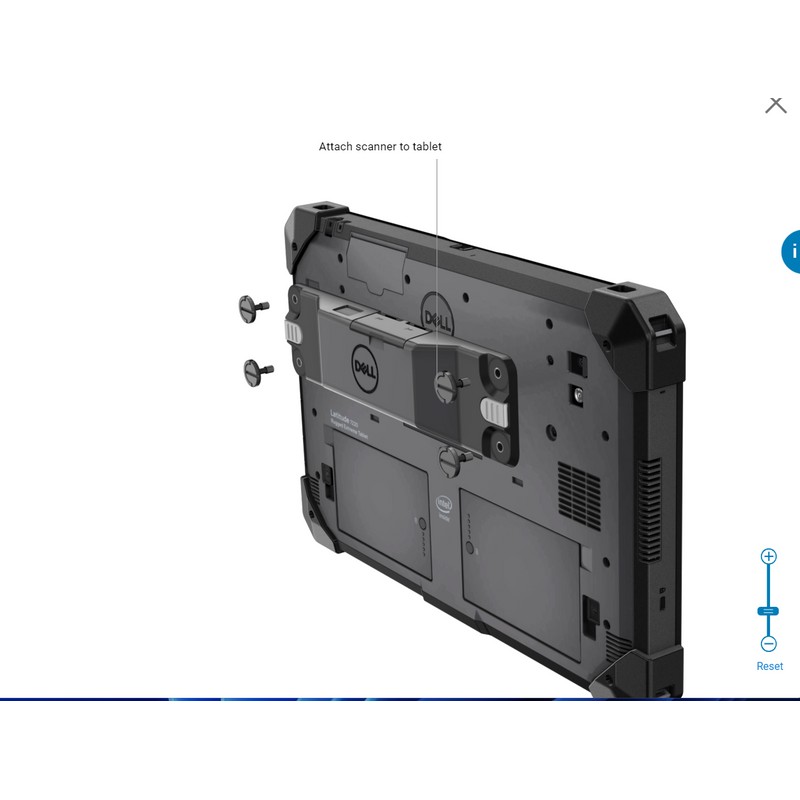 Dell New Dell Scanner Module with USB for Latitude Rugged