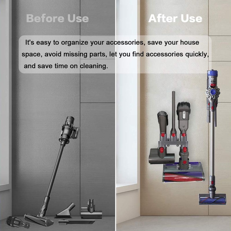 ABClife Replacement for Dyson Vacuum Cleaner Attachments, Wall Mount Holder,