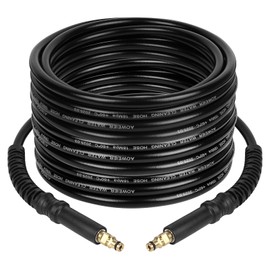 YUET 15M High Pressure Washer Replacement Hose for Kärcher K Series Washers Domestic Karcher K2, K3, K4, K5, K7, Click Type Plug Quick Connector Accessories Extension Water Clean Pipe