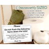 Essentials for Hosts - Do Not Flush The Following -