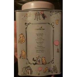 CHARBREW Winnie The Pooh ENGLISH BREAKFAST Tea Bags 100 in Tin Black Tea