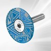 sourcing map 1-1/4 Headset Stem Top Cap Aluminum Alloy Bicycle