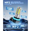 Marsauto H11/H8 LED Fog Light Bulb, 12,000 LM 600% Brightness
