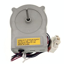 Upgraded EAU61524007 Refrigerator Evaporator Fan Motor for LG,Kenmore Refrigerator,Replaces EAU60694510 AP5950081 PS10058947-2 Years Warranty