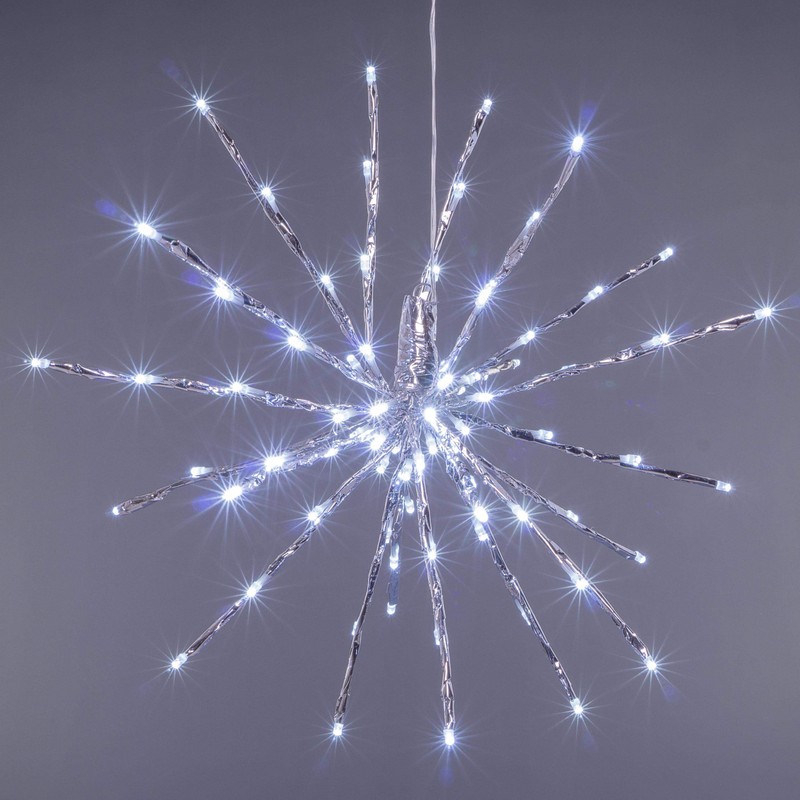 Meteor Star 80 LED Light Colour White Diameter 40 cm
